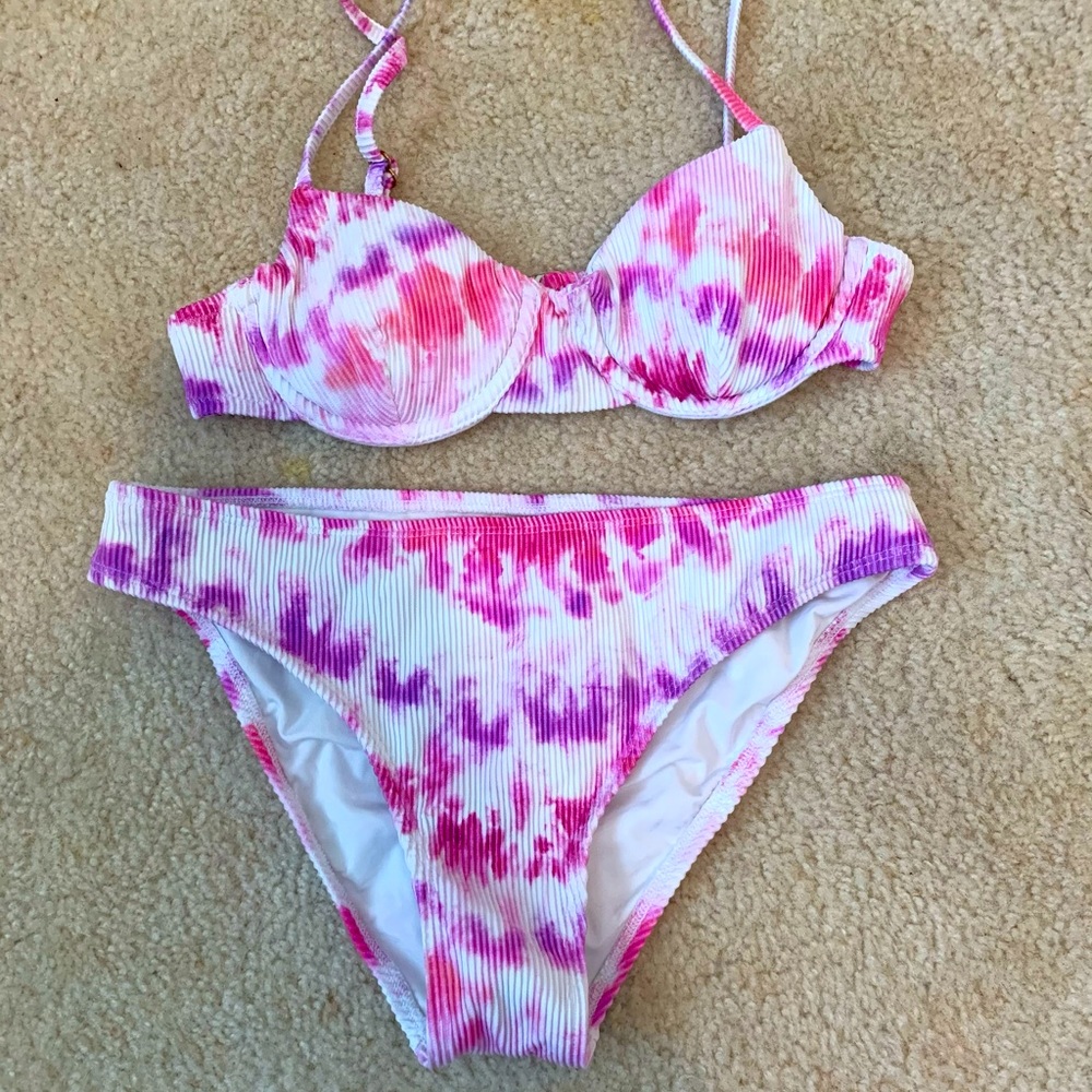 PINK Two piece bathing suit